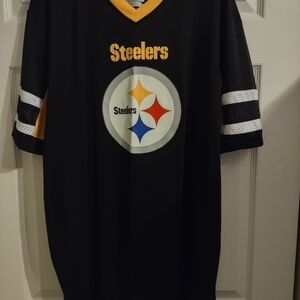 Fanatics Black and Gold Steelers Short Sleeve Tee